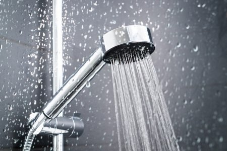Domestic plumber new shower